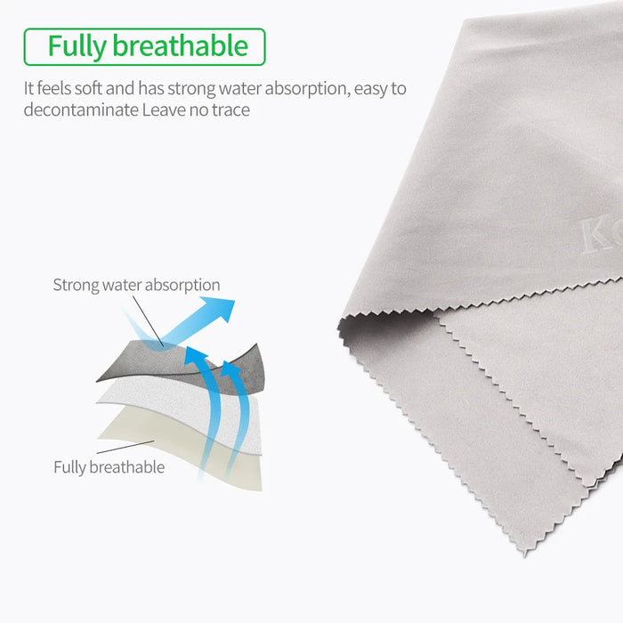 Premium Screen Keyboard Protection Microfiber Liner Cleaning Cloth for Macbook Pro 13 15 16 Inch Dustproof Soft Thick PC Cleaner